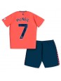 Everton Dwight McNeil #7 Venkovní dres pro děti 2023-24 Krátký Rukáv (+ trenýrky)